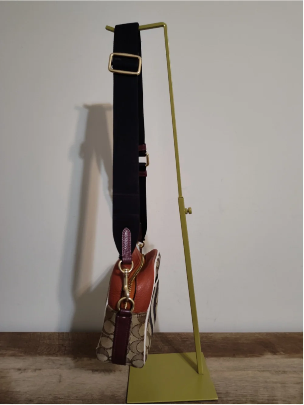 Women's Coach Crossbody Bag One Size Brown and Orange